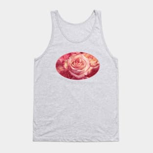 romantic roses gardening valentine mothers day floral masks flowers Tank Top